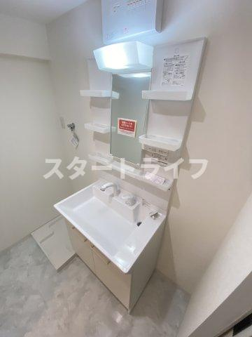 大阪市淀川区西宮原２丁目の賃貸マンションの洗面所