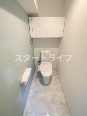 大阪市淀川区西宮原２丁目の賃貸マンションのトイレ