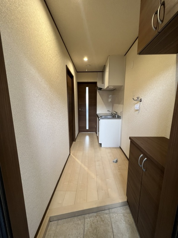 NK HOUSEの玄関|落ち着いた玄関です