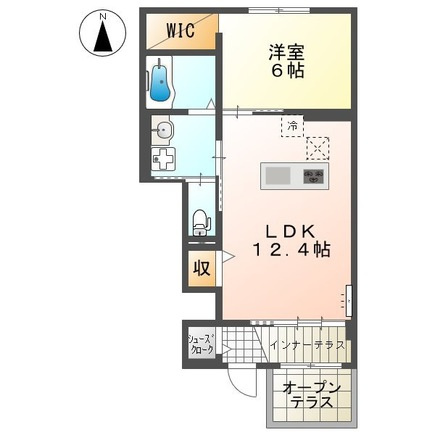 グランディールメゾンの間取り