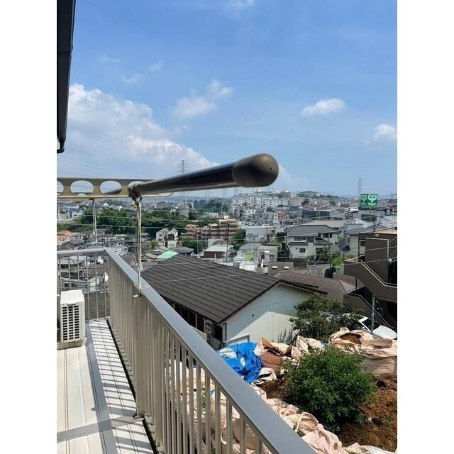 アムール　踊場のバルコニー