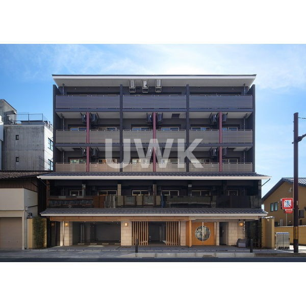 京都市東山区二町目の賃貸マンションの外観