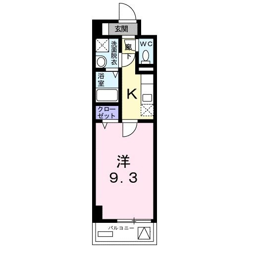 プレシュ磯子の間取り
