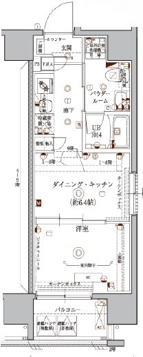 ベルシード綾瀬due#Rの間取り|間取りです。