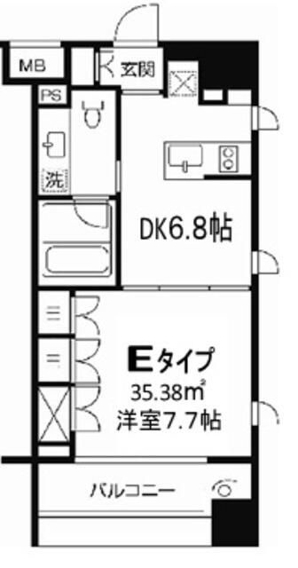 TLRレジデンス両国の間取り