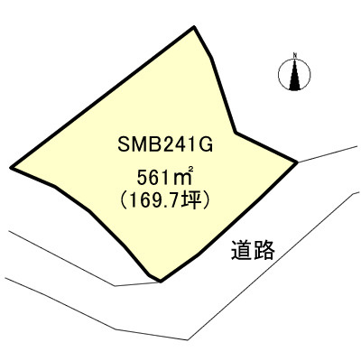 下田市　柿崎の土地図