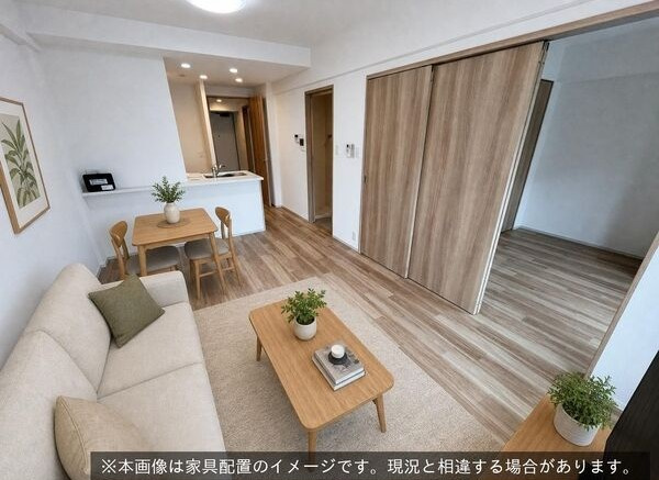 S-RESIDENCE高岳ardentの居間・リビング