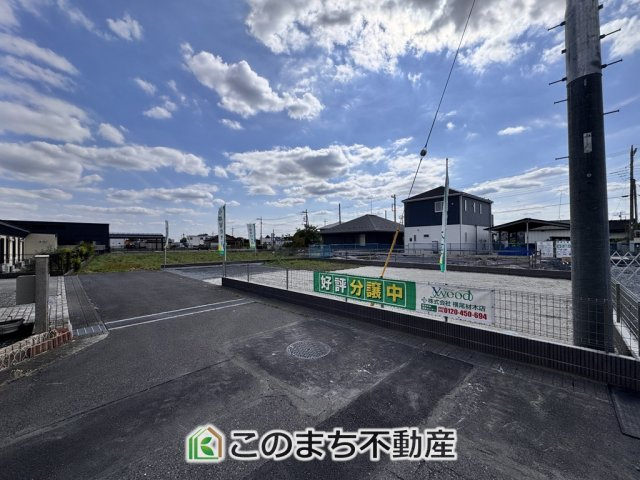 ワイウッドコート宇都宮市江曽島町第1期の外観|建築中現地写真（同社施工の完成物件・モデルハウスがご見学できます）