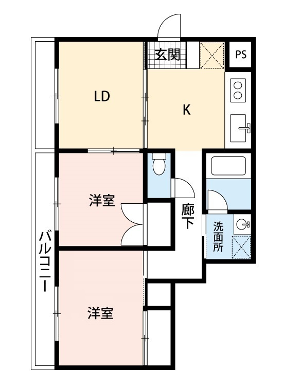 ベルファース朝霞台の間取り