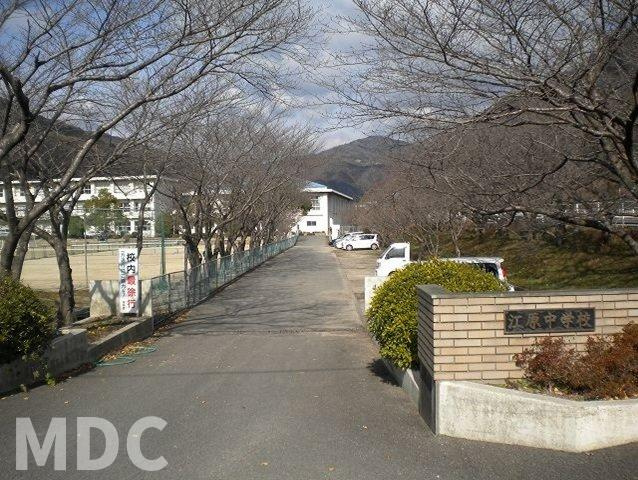 ウィッラ　アルテ　Ａの周辺|江原中学校まで1800m