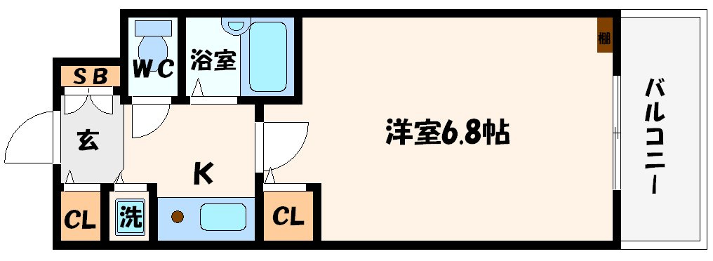 プレサンス同心アーバンステージの間取り|プレサンス同心アーバンステージ　