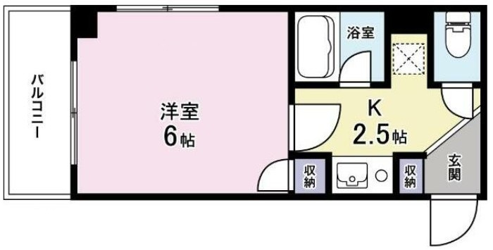 早稲田桜並木ＡＶＥの間取り|間取りです。