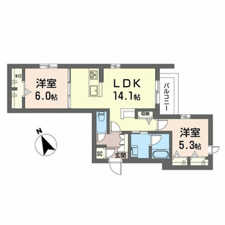 【間取り】 | シャーメゾン　時間の翼