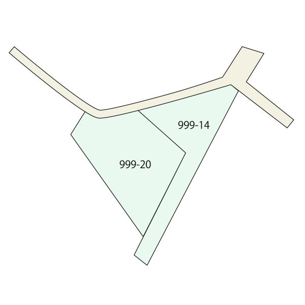 山武郡九十九里町西野　中古戸建の区画図|■敷地面積：371.00㎡（112.23坪）