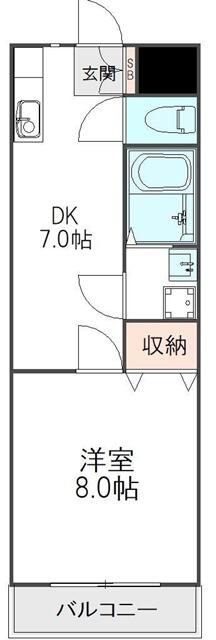 シャトル明原の間取り