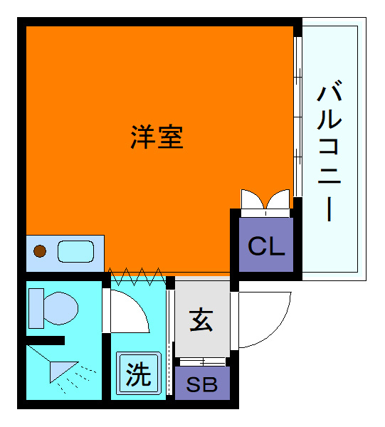 モントレー岡本の間取り
