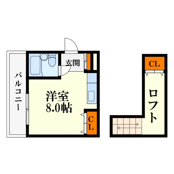 【間取り】 | ドミールカモ
