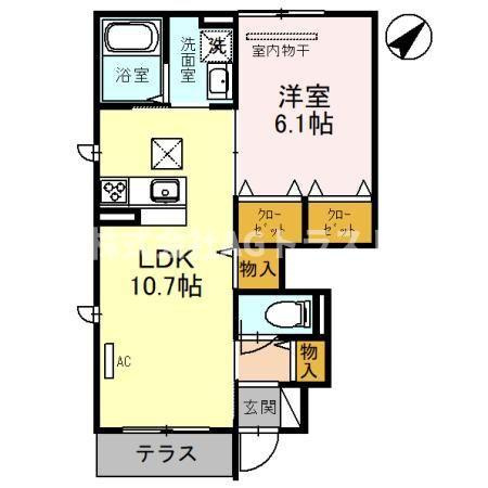 【間取り】 | パークメゾン美幸町