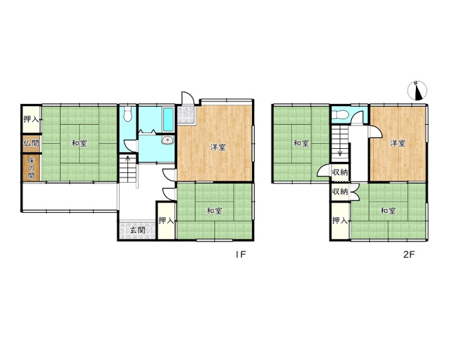 【間取り】 | 姫路市別所町小林／中古戸建