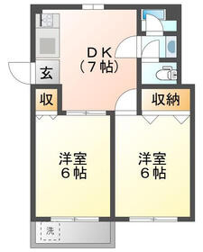 アパートメント麻布13  の間取り