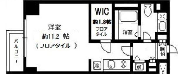 Ａｚａｌｅｅ Ｋ・２の間取り|間取りです。
