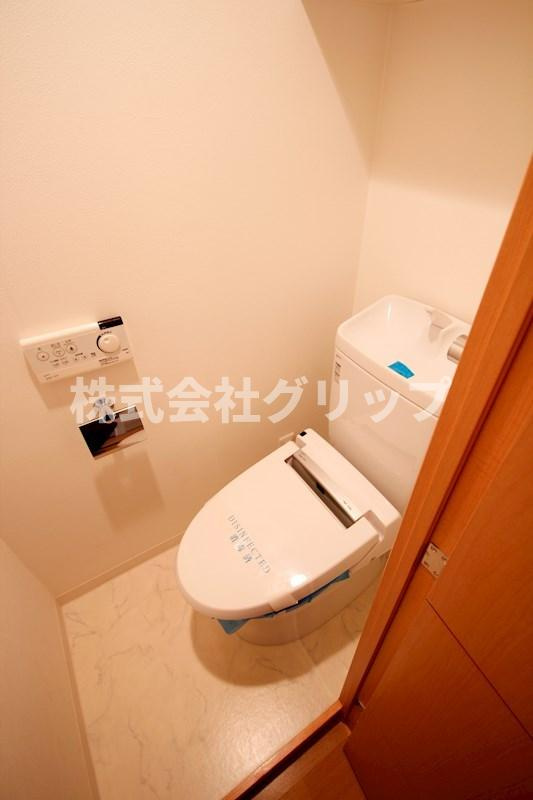 グリフィン横浜・ベイグランデ弐番館のトイレ