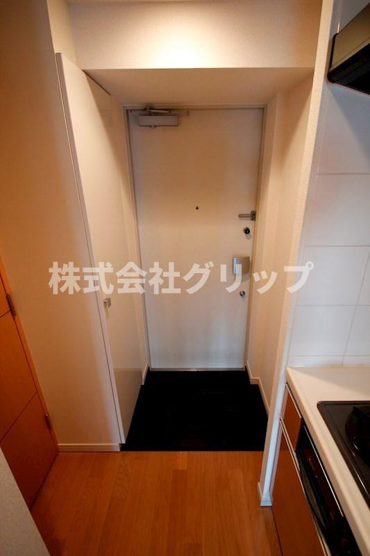 グリフィン横浜・ベイグランデ弐番館の玄関