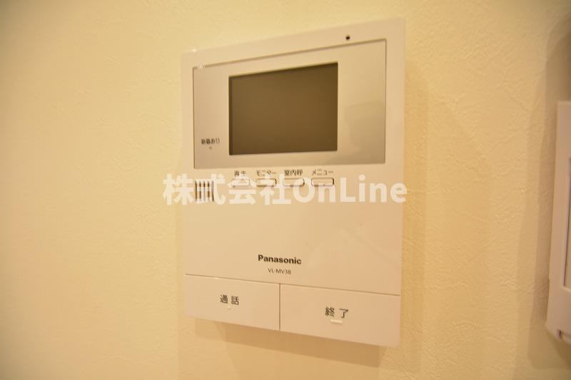 東大阪市森河内西２丁目のアパートのセキュリティ