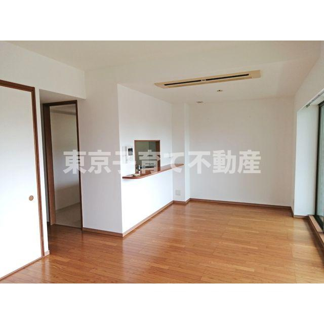 小石川後楽園パークハウスの居間・リビング