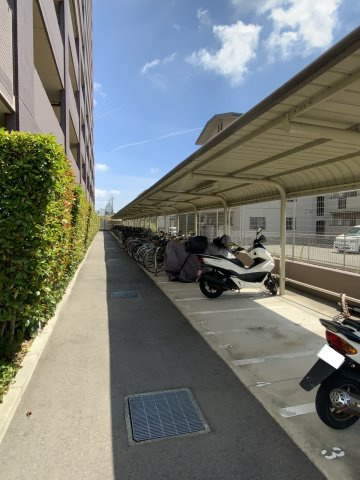 アルファステイツ城乾南新在家の駐輪場