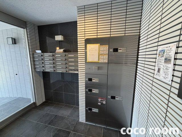 カトルパレ小石川のエントランス