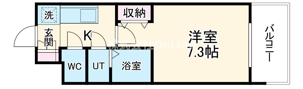 グランカーサ高井田の間取り