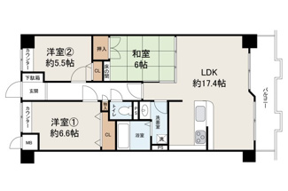 【間取り】 | APAガーデンコート鳳西壱番館 | リフォームプランの詳細についてはお問い合わせください。