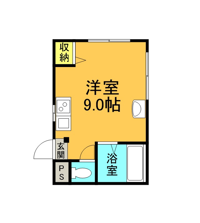 浦田マンションの間取り