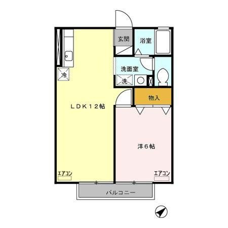 プログレ ヒノの間取り