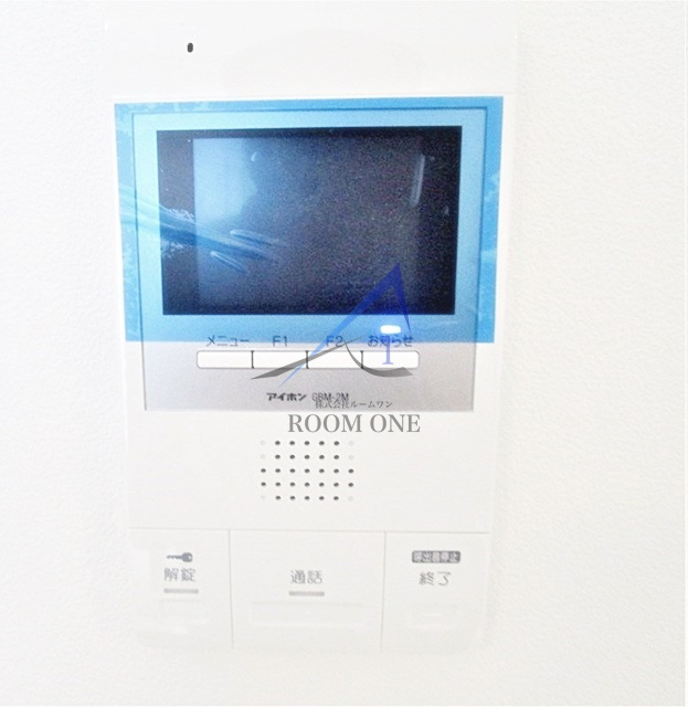 Twin　Square　Ⅱのセキュリティ|モニター付きインターホンです。