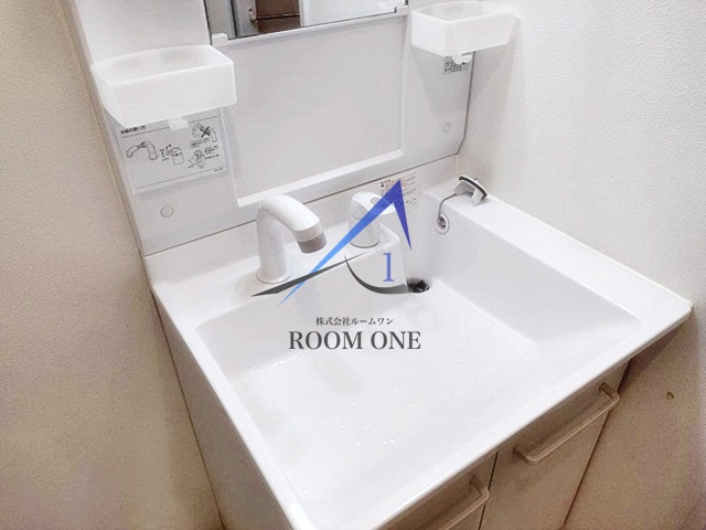 Twin　Square　Ⅱの洗面所|独立洗面台です。