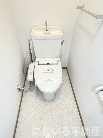 エスパシオ那賀川Bのトイレ