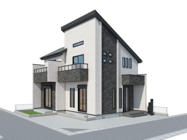 三鷹市深大寺2丁目 中央線 武蔵境駅 建築条件付き売地の外観パース