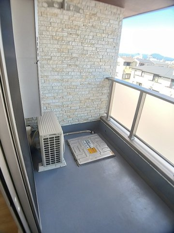 カーサアリビオのバルコニー