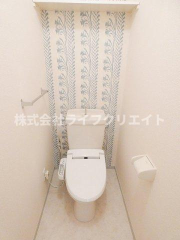 B-FLATのトイレ