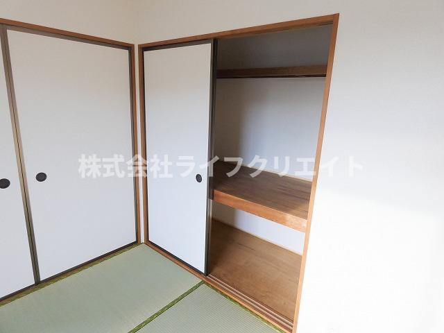 B-FLATの収納