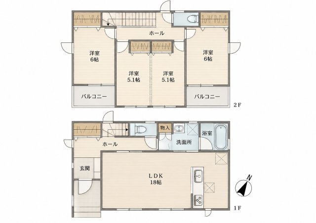 ＪＲ横須賀線「衣笠」中古戸建の画像