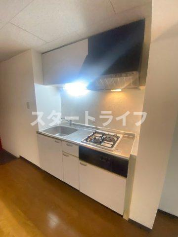 大阪市東淀川区東中島１丁目の賃貸マンションのキッチン