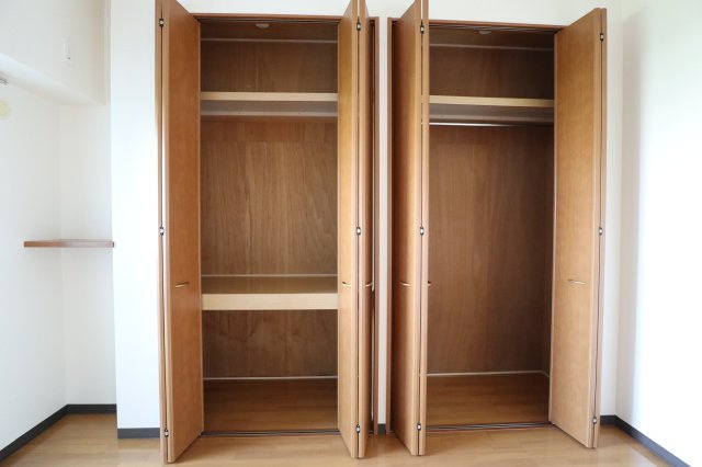 ベイシティ桔梗Vの収納|※別部屋のお写真で、現況優先と致します。
