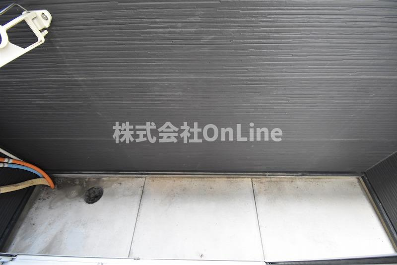 サンテラス西岩田のバルコニー