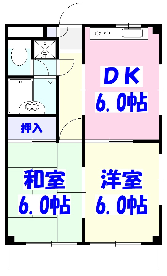 メゾンサンフェリーチェの間取り