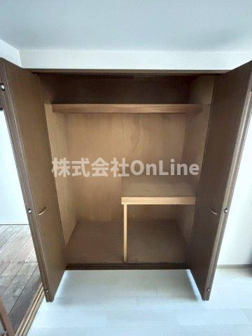 稲田大発マンションの収納