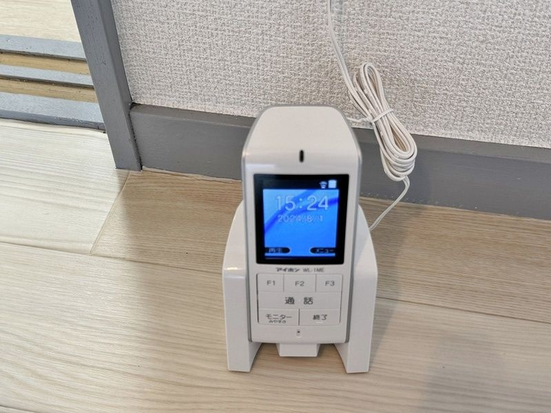 春日部市一ノ割１丁目のアパートのセキュリティ
