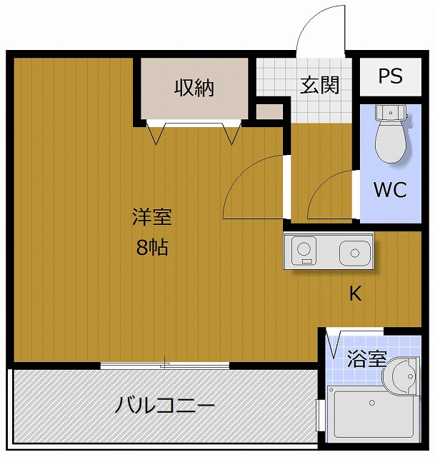 ピュアメゾン阿部の間取り